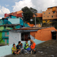colorful slums in Medellin